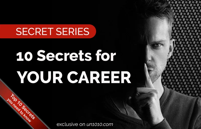 10 secrets for your career