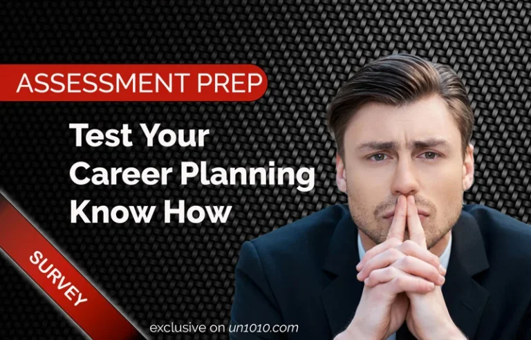 Test Your Career Planning Know How